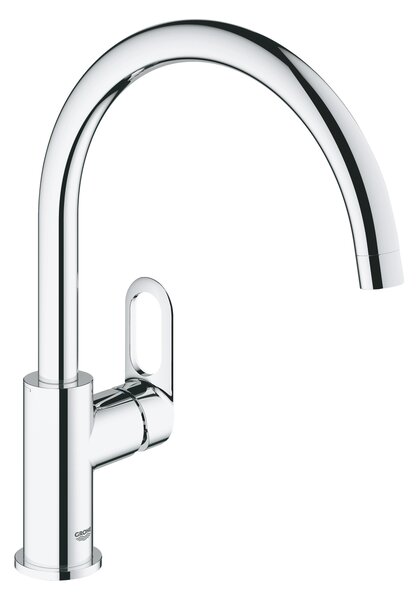 GROHE BauLoop - Páková drezová batéria, chróm 31368000