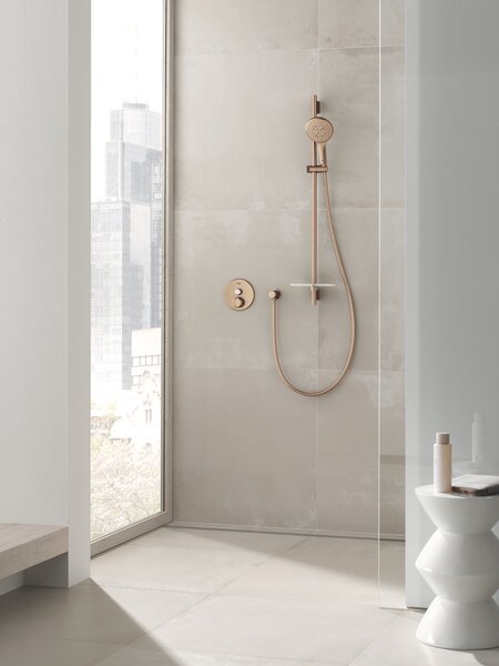 GROHE Rainshower SmartActive 130 - Ručná sprcha s 3 prúdmi, kartáčovaný Warm Sunset 26574DL0