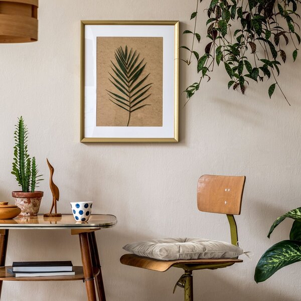 AmeliaHome Podsedák na stoličku Aleksa krémová, veľkosť 40x40