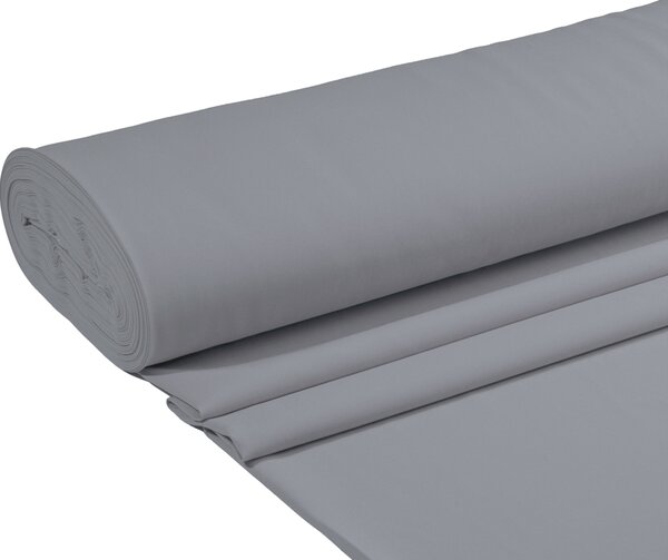 Biante Dekoračný oválny obrus Rongo RG-068 Sivý 140x160 cm