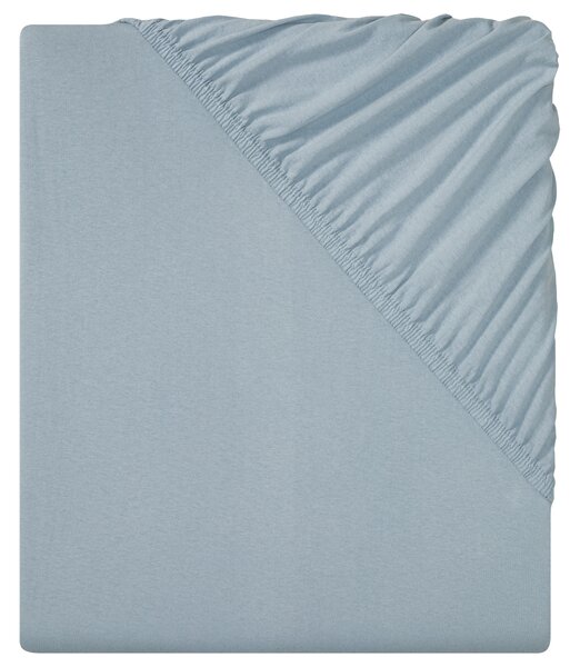 LIVARNO home Napínacia džersejová plachta, 180 – 200 x 200 cm (modrá ) (100362383)