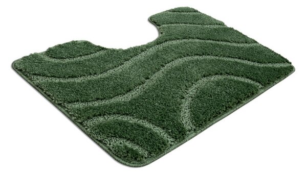 Sada kúpeľňových koberčekov SUPREME WAVES vlny, zelená