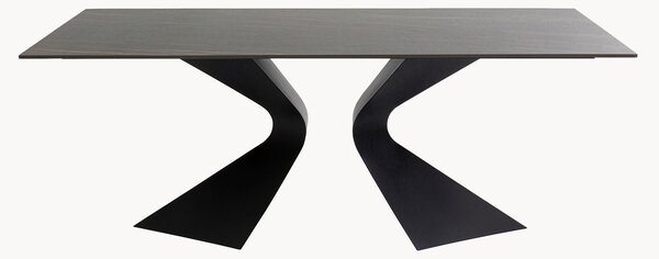 Jedálenský stôl's kamennou doskou Gloria, 180 x 90 cm