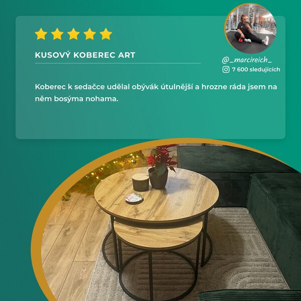 Ayyildiz , Kusový koberec Art 1121 Green, 60x110, zelená, obývacia izba