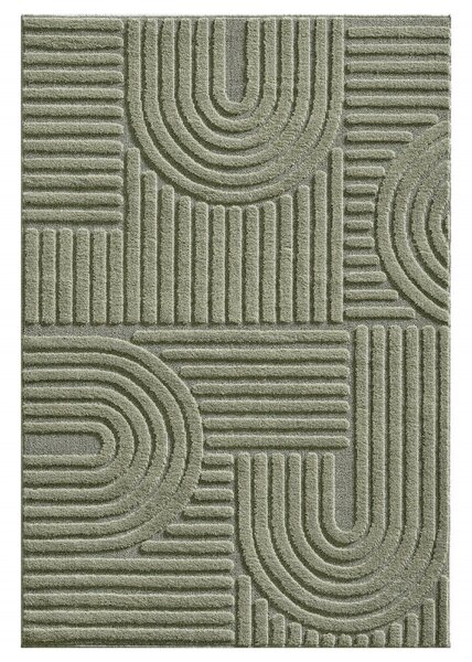 Ayyildiz , Kusový koberec Art 1121 Green, 60x110, zelená, obývacia izba