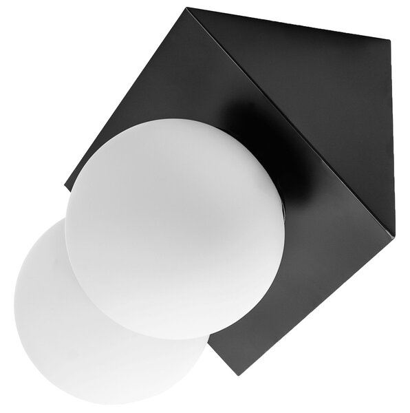 Toolight Toolight, nástenné svietidlo 2xE27 APP1229-2W, čierna matná, OSW-40118