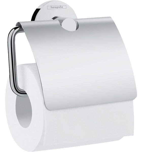 HANSGROHE Logis Universal držiak toaletného papiera s krytom, chróm, 41723000