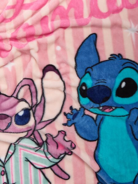Sinsay - Deka Lilo & Stitch - pastelová ružová