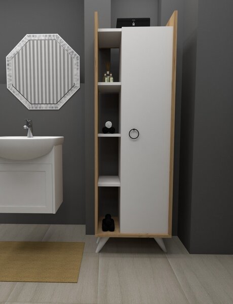Hanah Home Kúpeľňová skrinka Mirage 50 cm biela