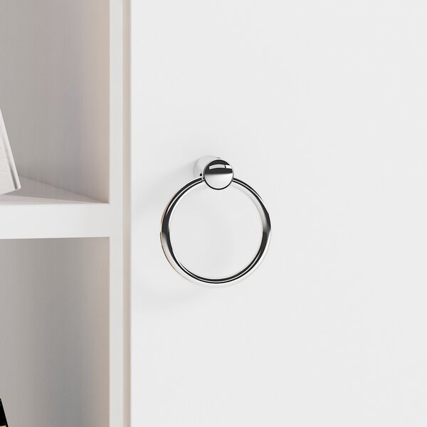 Hanah Home Kúpeľňová skrinka Mirage 50 cm biela/hnedá