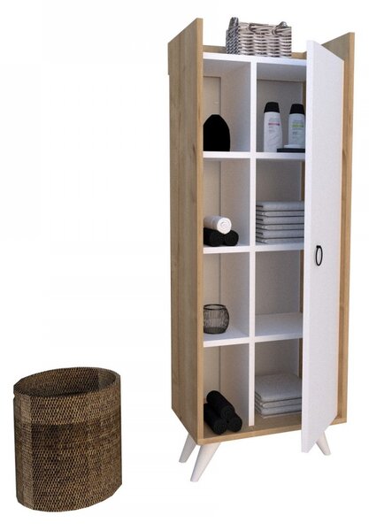 Hanah Home Kúpeľňová skrinka Mirage 50 cm biela