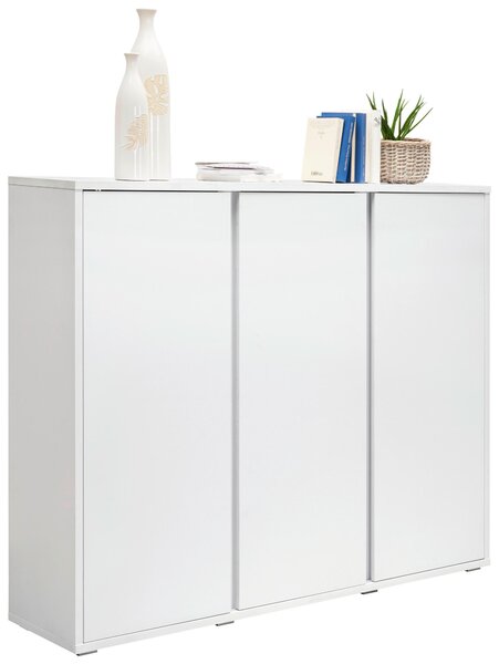 SKRINKA NA TOPÁNKY, biela, 145/120/34 cm Xora - Skrine, regály & police na topánky