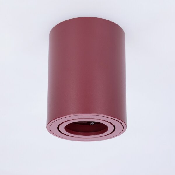 Brilagi - Bodové svietidlo MIA 1xGU10/30W/230V 100x80 mm bordová
