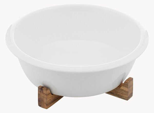 Porcelánová servírovacia miska's podložkou Alto