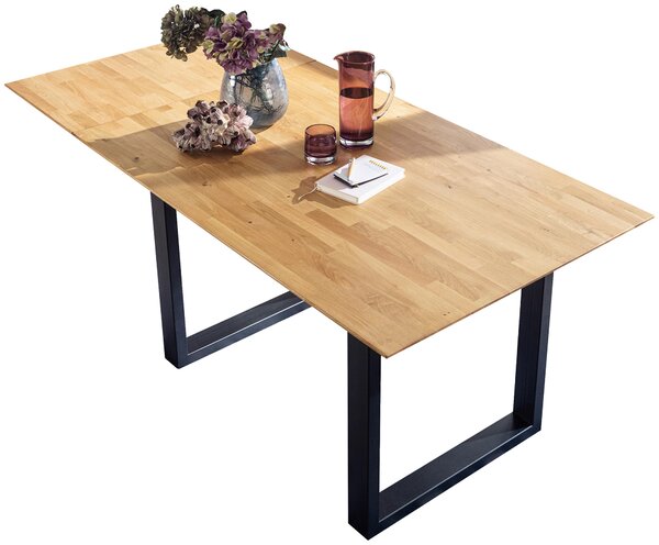 JEDÁLENSKÝ STÔL, divoký dub, 140/90/75 cm P & B - Stoly, Online Only