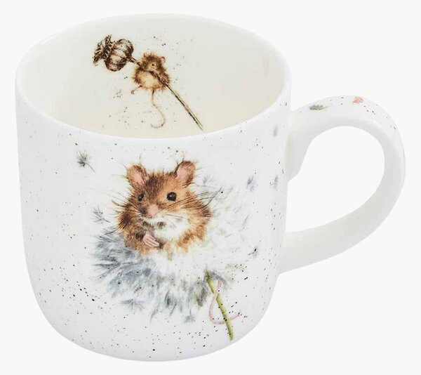 Hrnček z jemného kostného porcelánu Country Mice
