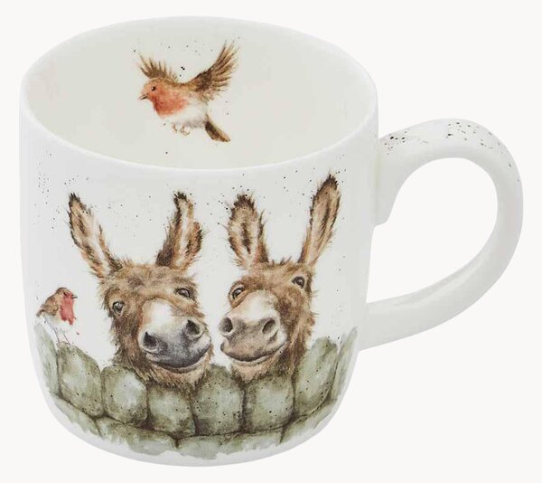 Hrnček z jemného kostného porcelánu Hee Haw
