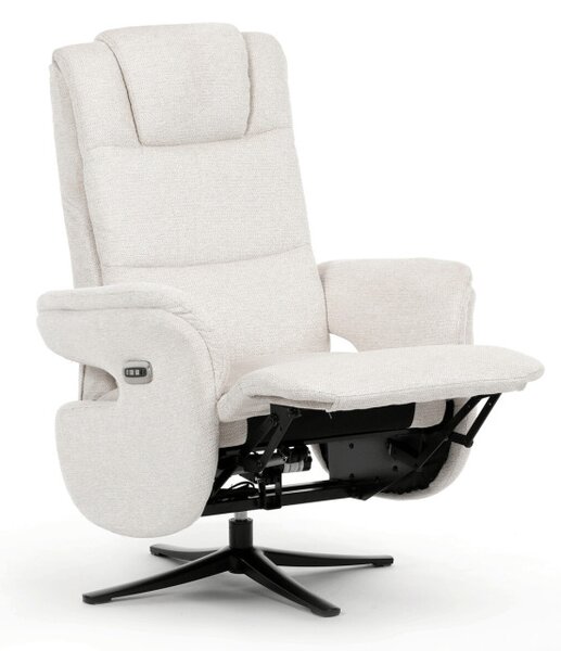 Polohovacie kreslo béžové, elektrické TV-C5590 CRM2