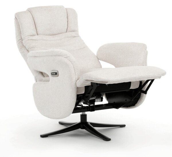Polohovacie kreslo béžové, elektrické TV-C5590 CRM2