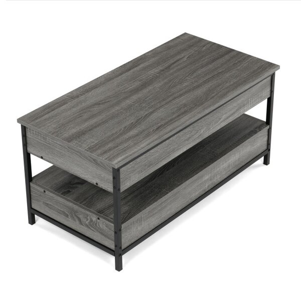 Konferenčný stolík CT-I1201 GREY sivý dub