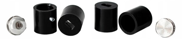 Regnis Etna, vykurovacie teleso 450x580mm, 265W, čierna matná, ETNA580/450/D400/BLACK