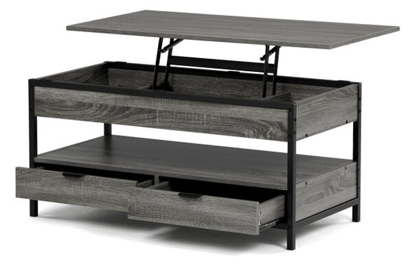 Konferenčný stolík CT-I1201 GREY sivý dub