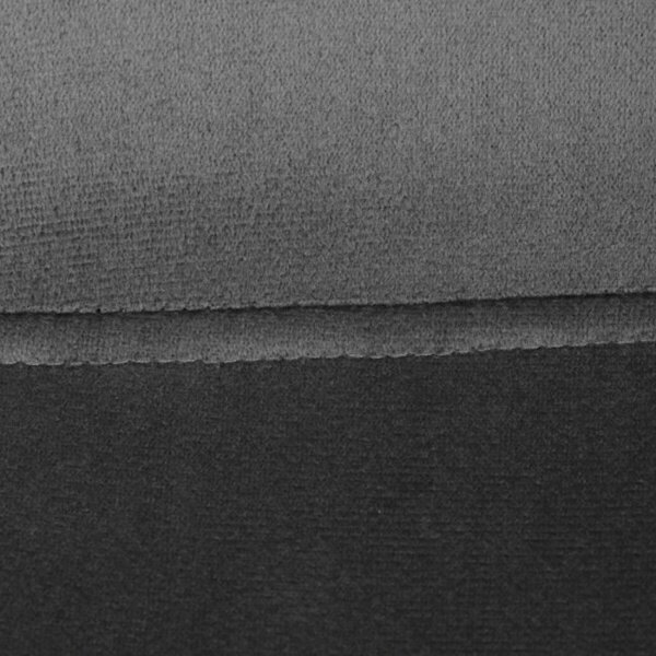 Jedálenská stolička zamatová, sivá CT-V2971 GREY4