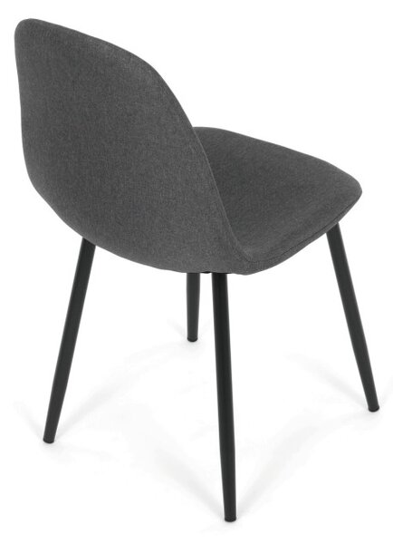 Jedálenská stolička sivá CT-V2972 GREY2