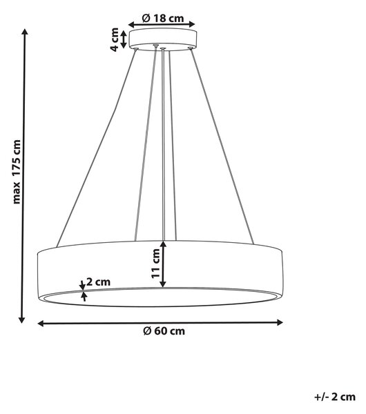 Závesná lampa biela oceľová akrylová integrované LED svetlo okrúhle svietidlo moderný dizajn