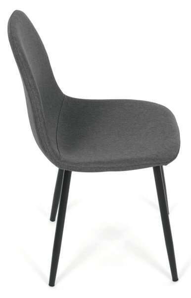 Jedálenská stolička sivá CT-V2972 GREY2