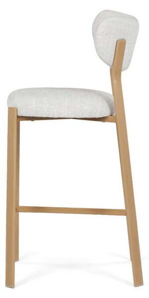 Barová stolička biela AUB-L3125 OAK