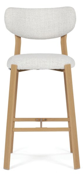 Barová stolička biela AUB-L3125 OAK