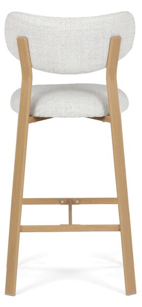 Barová stolička biela AUB-L3125 OAK