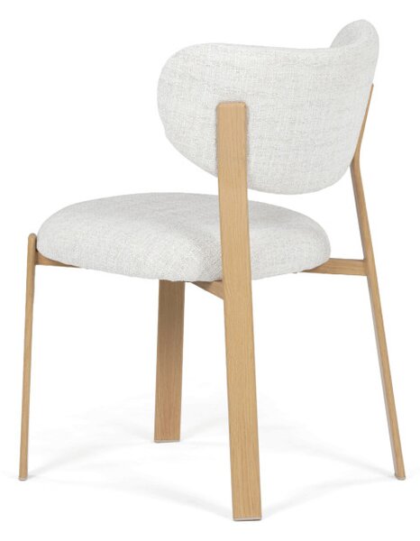 Jedálenská stolička hnedá HC-L3125 OAK