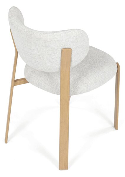 Jedálenská stolička hnedá HC-L3125 OAK