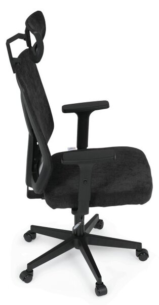 Kancelárska stolička čierna KA-W3137 BK