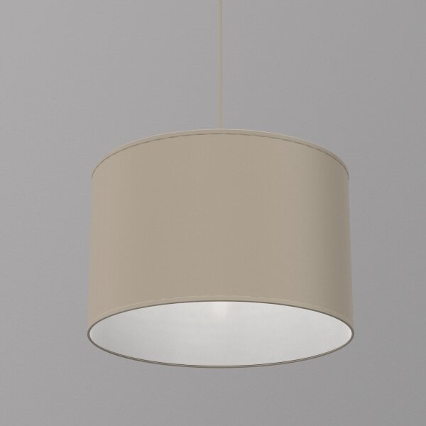 Závesný luster ARDEN na lanku 1xE27/15W/230V, priemer 40 cm, béžový