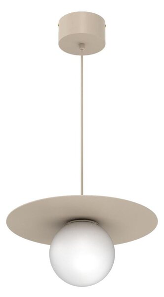 Luster na lanku FLAT 1xE27/15W/230V béžová