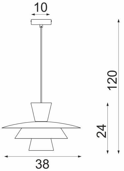 Závesný luster na lanku PLATO 1xE27/15W/230V béžový