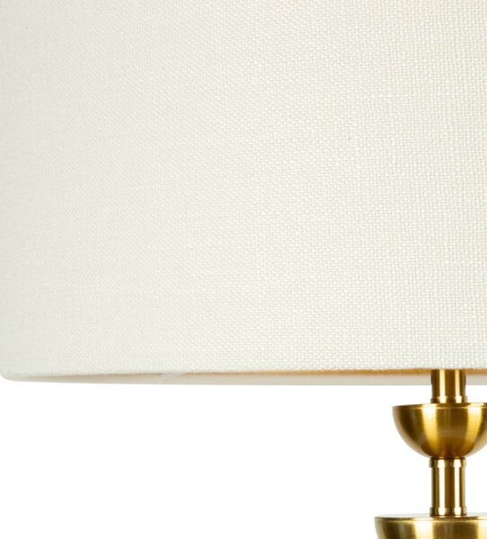 Stojaca lampa LENA 1 01 krémová / zlatá