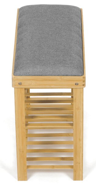 Botník bambusový DR-N1010 GREY2