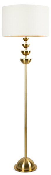 Stojaca lampa LENA 1 01 krémová / zlatá
