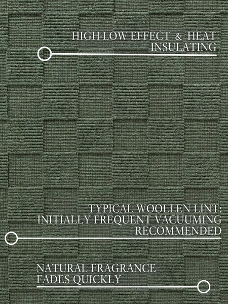 Villeroy & Boch , Behúň Scala 106268 Green, 80x200, zelená, obývacia izba