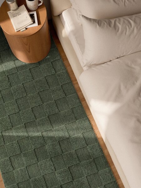 Villeroy & Boch , Behúň Scala 106268 Green, 80x200, zelená, obývacia izba