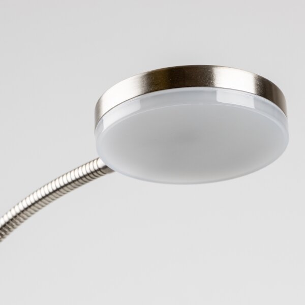 LED lampa s klipom LED/3,2W/230V matný chróm