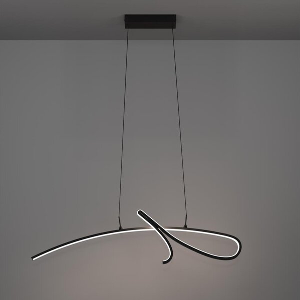 Eglo 902346 - Závesný LED luster CARDONCITO LED/20W/230V 2700/4000/6500K čierna