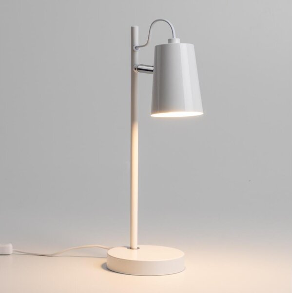LED stolová lampa 1xE14/4,9W/230V biela