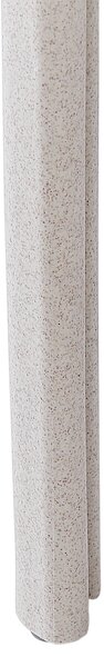 Záhradný konferenčný stolík svetlobéžový syntetický materiál 69 x 69 cm moderný štýl exteriér záhrada