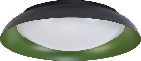 Osram - stmievateľné LED stropné svietidlo ORBIS PLATE LED/45W/230V pr.48cm zelená/čierna