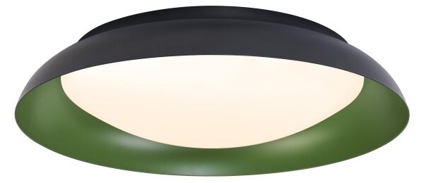 Osram - stmievateľné LED stropné svietidlo ORBIS PLATE LED/45W/230V pr.48cm zelená/čierna